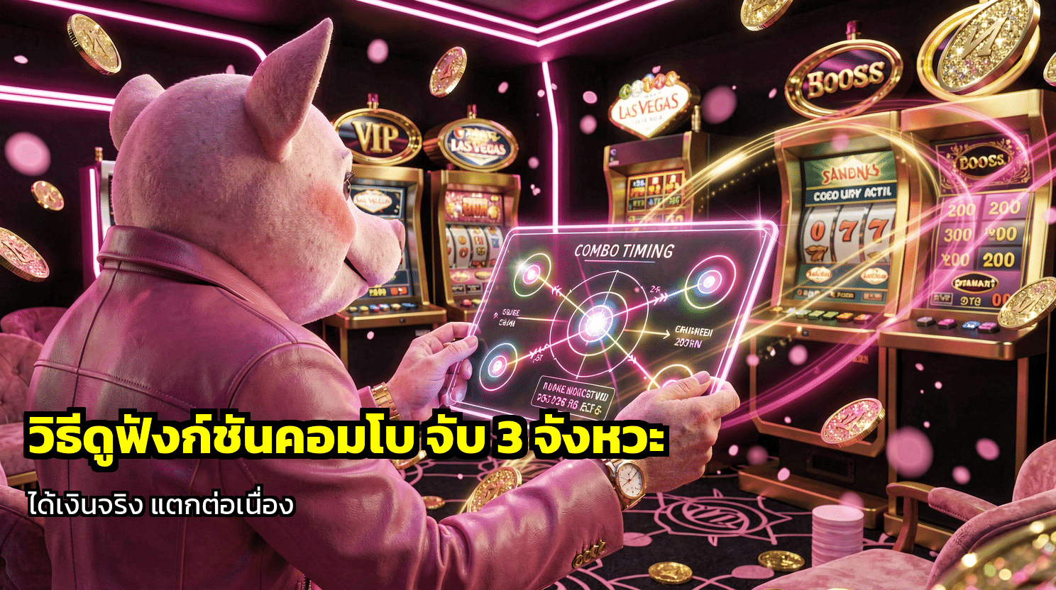 วิธีดูฟังก์ชันคอมโบ