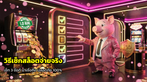 วิธีเช็กสล็อตจ่ายจริง