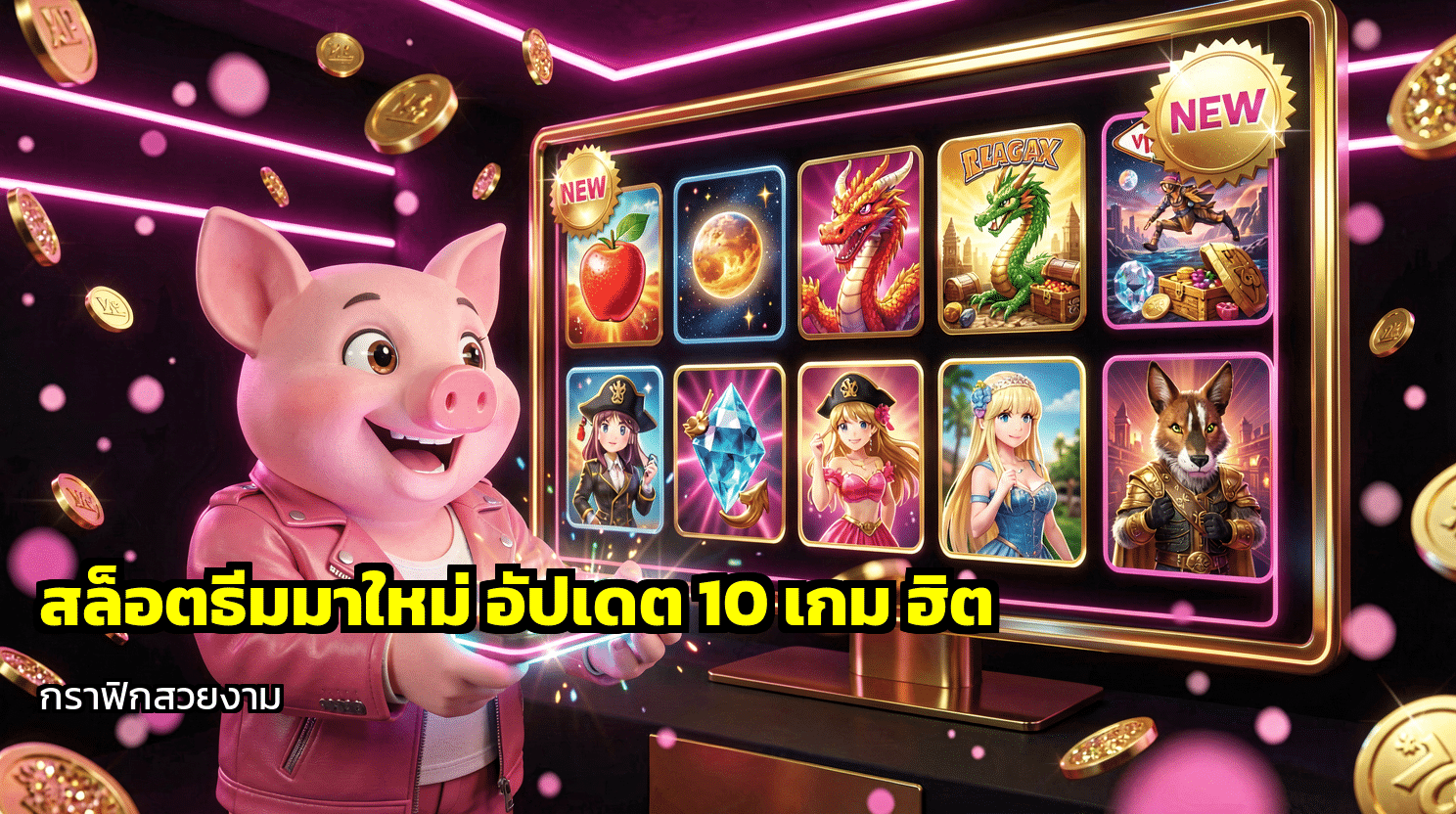 สล็อตธีมมาใหม่